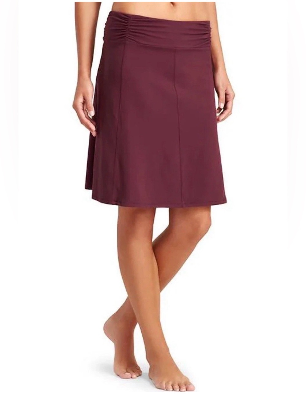 Athleta Bodega Purple A-line Skirt size 12P